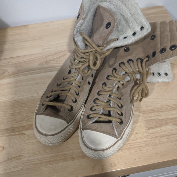 Unionbay beige suede leather women shoes size 8 - Picture 2 of 5